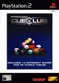 International Cue Club PAL Playstation 2 PAL box art